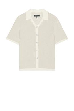rag & bone: Рубашка с коротким рукавом 