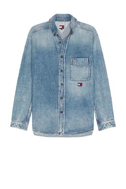 Tommy Jeans: Джинсовая рубашка 