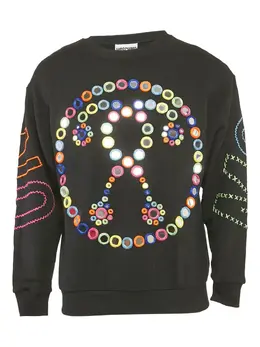 Moschino Pre-Owned: Свитшот с вышивкой 