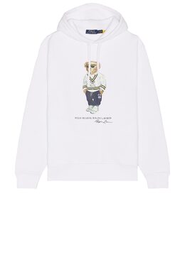 Polo Ralph Lauren: Белая толстовка 