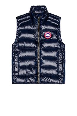 Canada Goose: Синий пуховик  Crofton