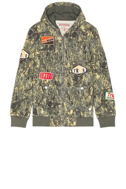 True Religion: Толстовка  True на молнии