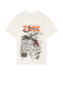 True Religion: Жёлтая футболка  True