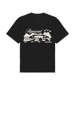 Represent: Чёрная футболка 