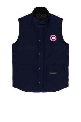 Canada Goose: Синий жилет 