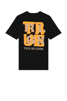 True Religion: Футболка  True с принтом