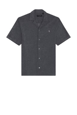 Allsaints: Голубая рубашка 
