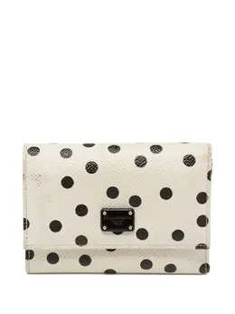 Dolce & Gabbana Pre-Owned: Кошелёк в горошек 