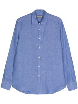 Canali: Льняная рубашка 