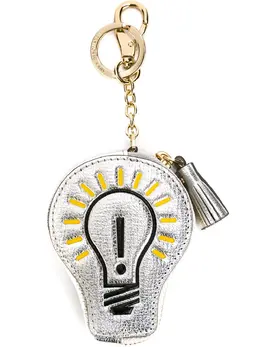 Anya Hindmarch: Серебристый кошелёк 