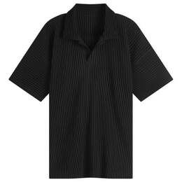 Homme Plissé Issey Miyake: Чёрная рубашка 