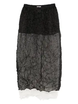 Issey Miyake Pre-Owned: Юбка миди 