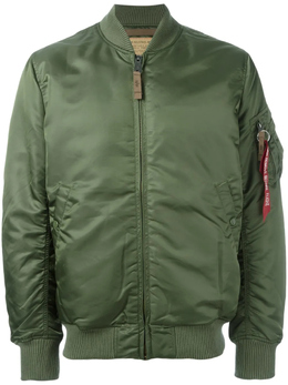 Alpha Industries: Зелёная куртка 