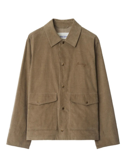 Burberry: Бархатная куртка 