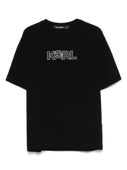 Karl Lagerfeld: Футболка с принтом 