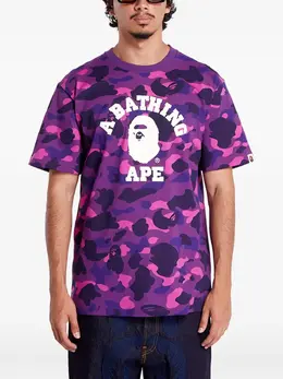 A BATHING APE®: Хлопковая футболка 