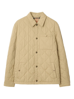 Burberry: Стёганые куртка 