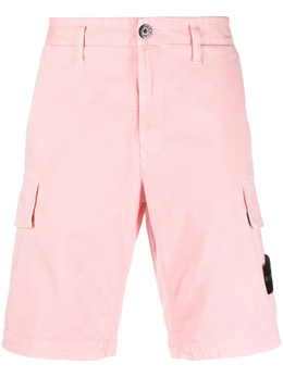 Stone Island: Розовые шорты 