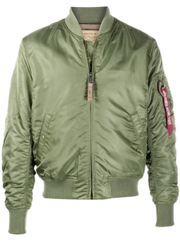 Alpha Industries: Зелёная куртка 