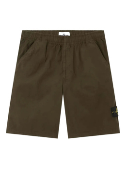 Stone Island: Зелёные шорты 
