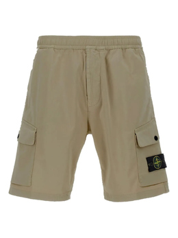 Stone Island: Зелёные шорты 