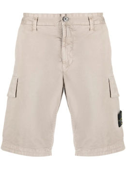 Stone Island: Серые шорты 