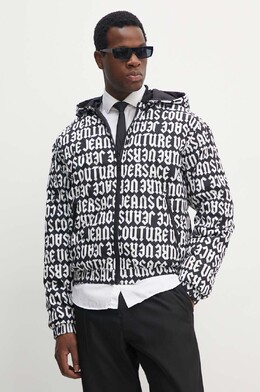 Versace Jeans Couture: Чёрная куртка 