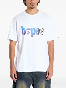 A BATHING APE®: Хлопковая футболка 