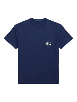Polo Ralph Lauren: Синяя футболка 