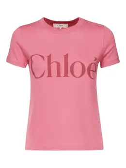 Chloé: Футболка с принтом 