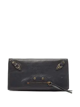 Balenciaga Pre-Owned: Синий кошелёк 