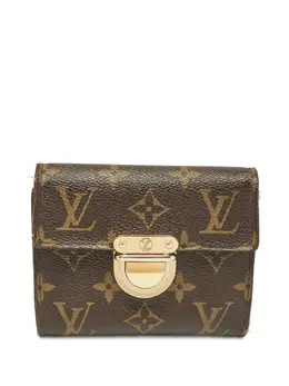 Louis Vuitton Pre-Owned: Коричневый кошелёк 