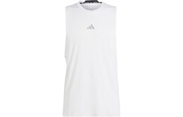 Adidas: Белая майка 