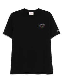 MC2 Saint Barth: Чёрная футболка 