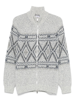 Brunello Cucinelli: Белый кардиган 