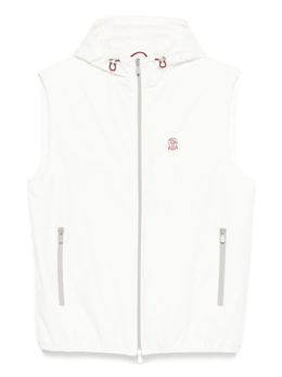 Brunello Cucinelli: Белый жилет 