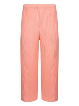 Homme Plissé Issey Miyake: Розовые брюки 