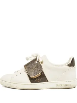 Louis Vuitton Pre-Owned: Белые кроссовки 