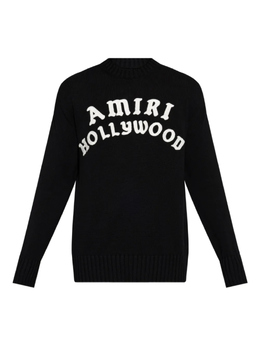 Amiri: Чёрный свитер 