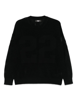 Amiri: Чёрный свитер 