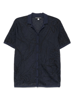 John Varvatos: Рубашка с коротким рукавом 