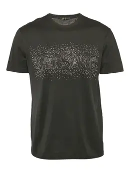 Versace Pre-Owned: Чёрная футболка 