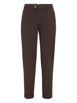 Brunello Cucinelli: Коричневые брюки 