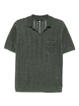 John Varvatos: Зелёная футболка 