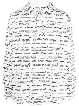 Marni: Белая рубашка 