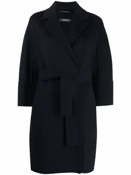 'S Max Mara: Однобортное пальто 