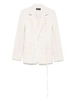 Ann Demeulemeester: Белые пиджаки 
