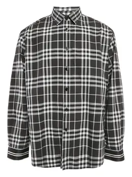 Burberry Pre-Owned: Чёрная рубашка 