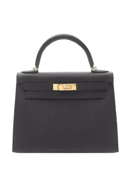 Hermès Pre-Owned: Чёрная сумка 