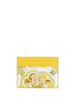 Dolce & Gabbana: Картхолдер  Majolica с принтом